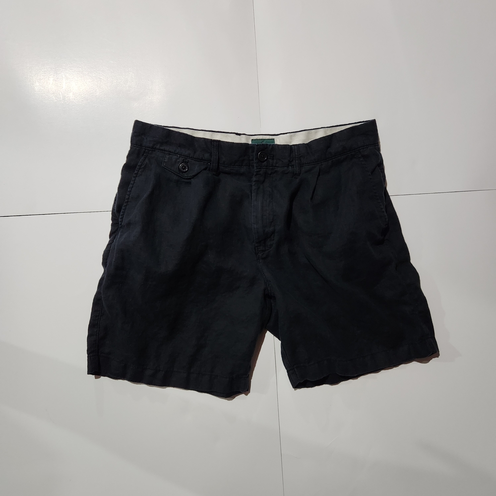 J.CREW Pleated Linen Short Men's Size 33